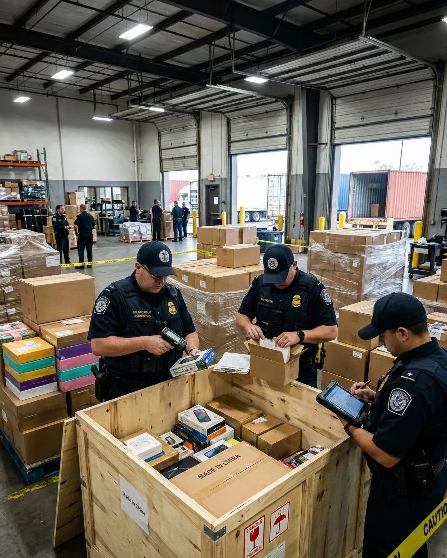Customs clearance photo