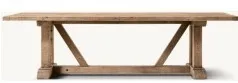 Wooden dining table pictured in the order's product list.
